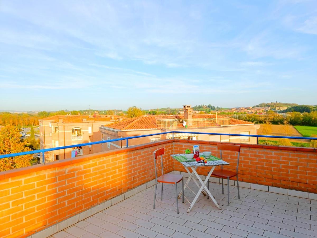 Presciano Siena Appartamento Con Splendido Terrazzo מראה חיצוני תמונה